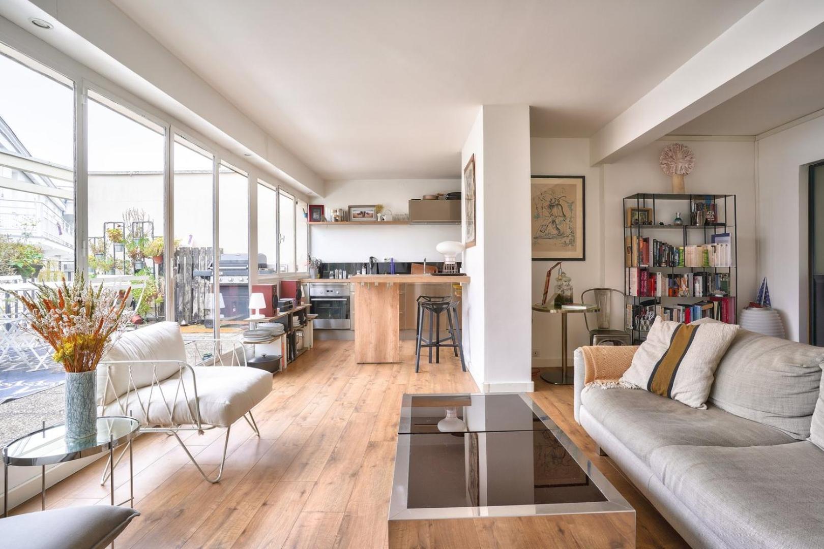 Guestready - Apt Confortable Avec Terrasse Au 18E باريس المظهر الخارجي الصورة