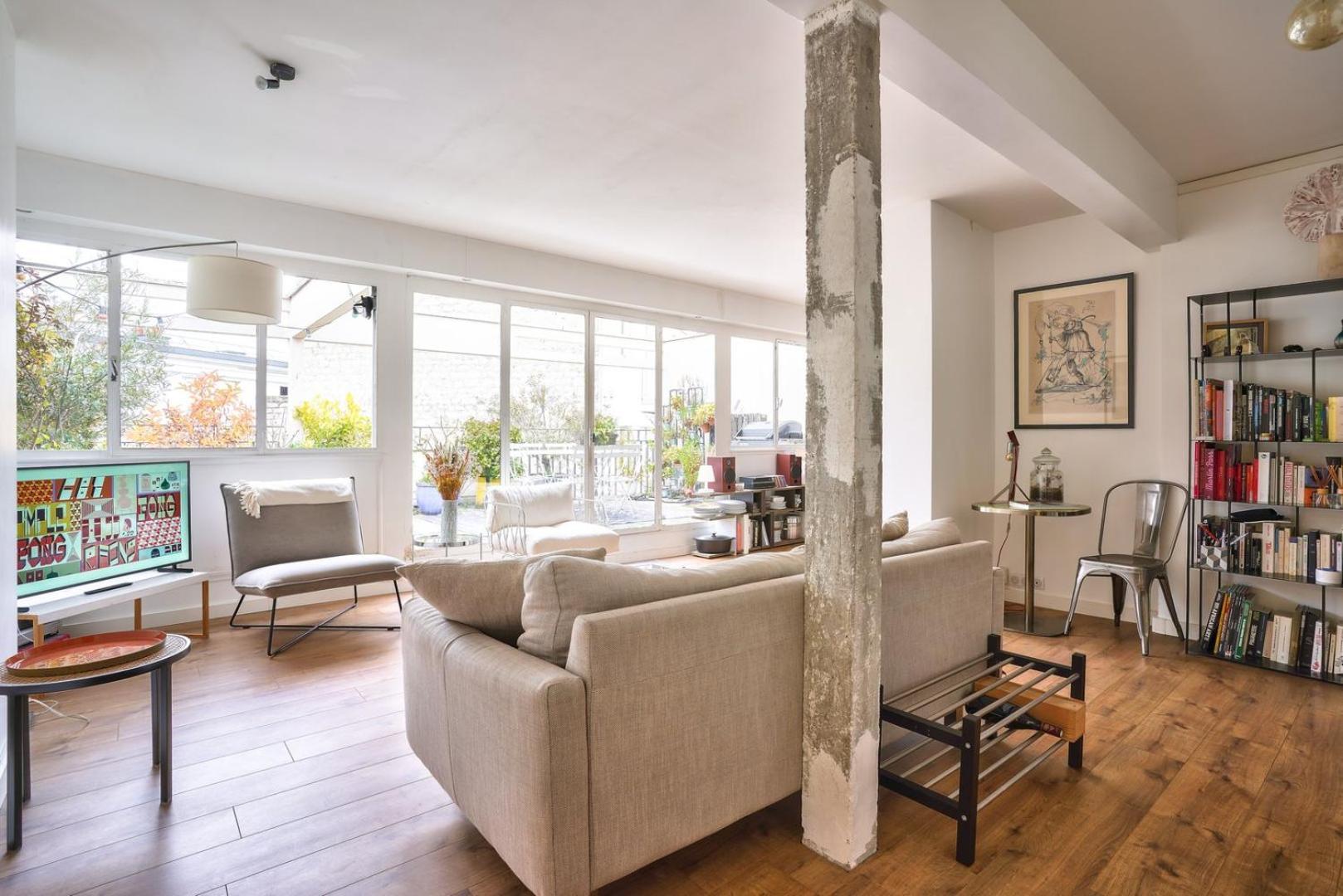 Guestready - Apt Confortable Avec Terrasse Au 18E باريس المظهر الخارجي الصورة