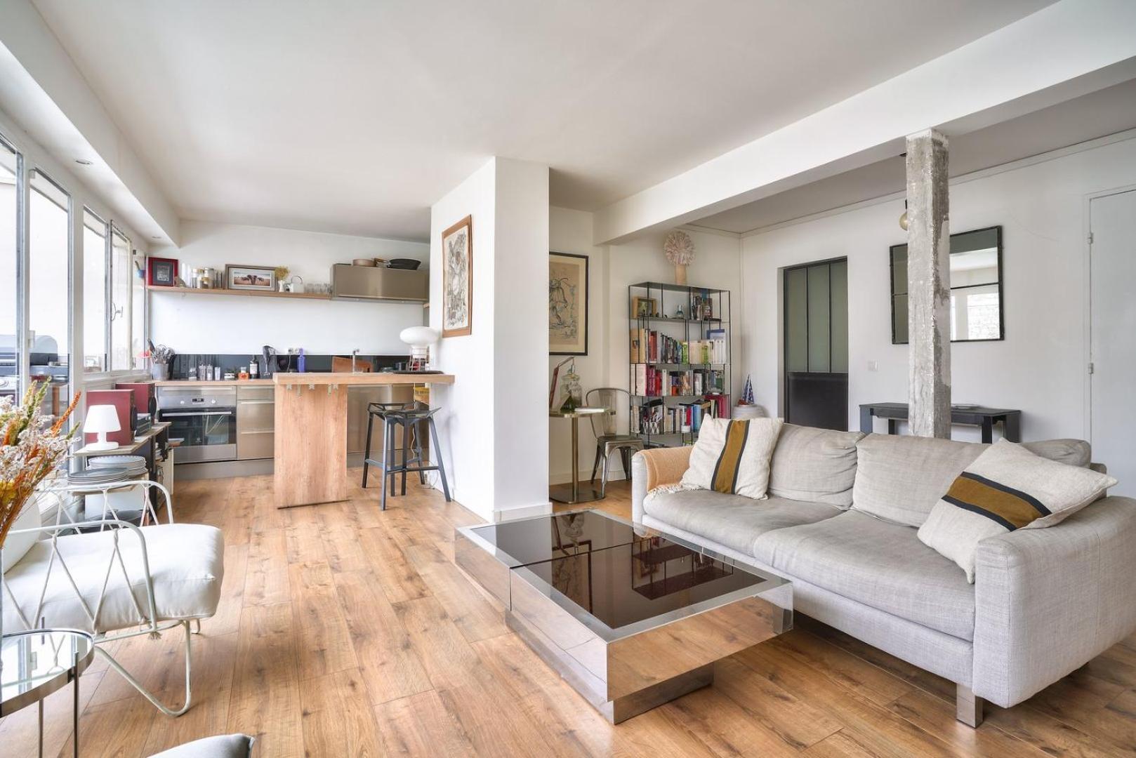 Guestready - Apt Confortable Avec Terrasse Au 18E باريس المظهر الخارجي الصورة