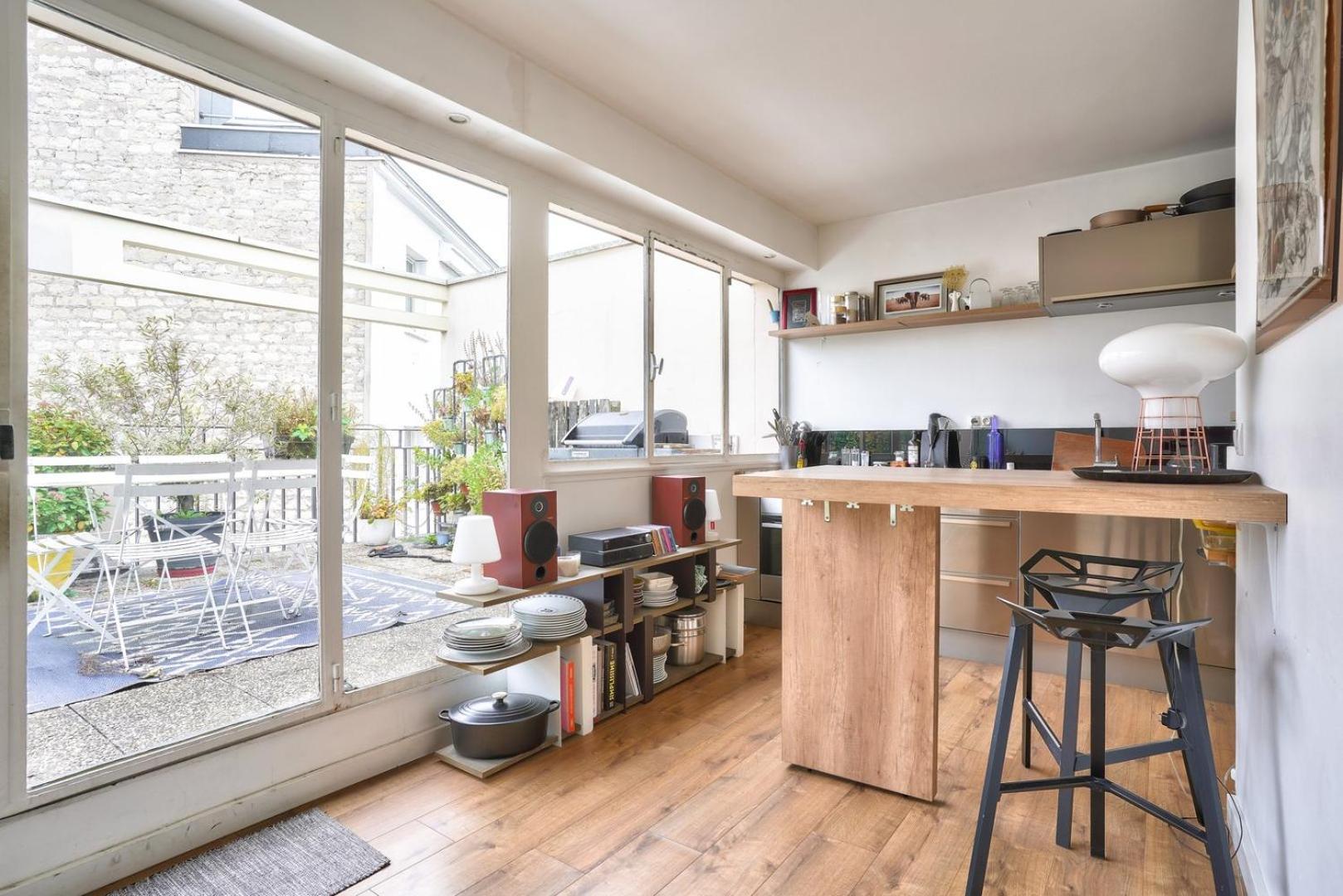 Guestready - Apt Confortable Avec Terrasse Au 18E باريس المظهر الخارجي الصورة
