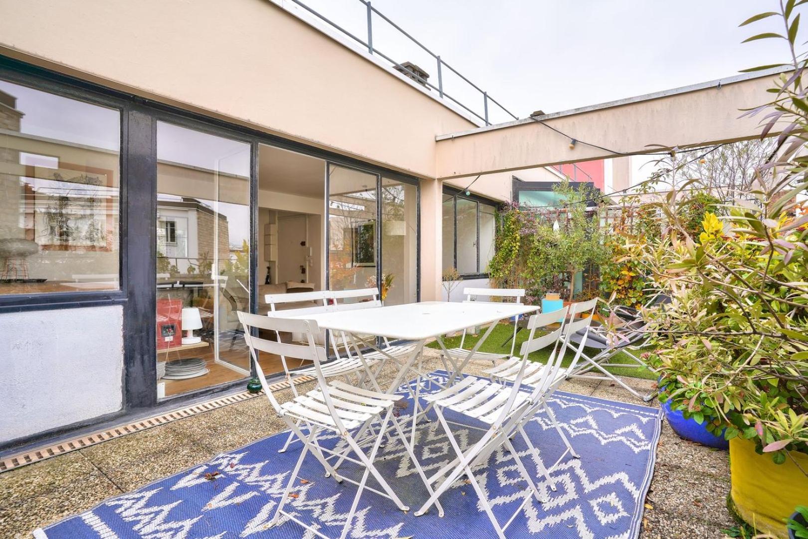 Guestready - Apt Confortable Avec Terrasse Au 18E باريس المظهر الخارجي الصورة